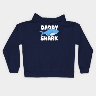 Cute Daddy Shark Kids Hoodie